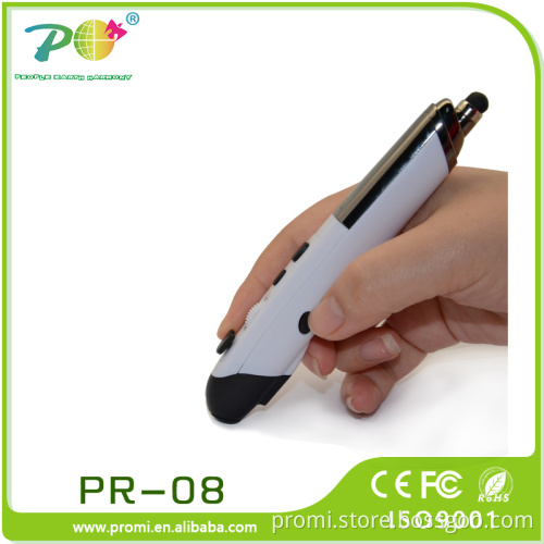 Fancy gift item for business,wireless slide changer laser pointer,usb pen shaped wireless mouse